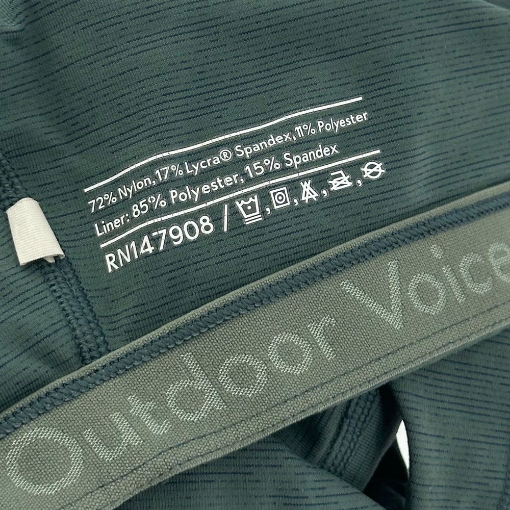 Outdoor Voices Crop Top Move Free Tank Evergreen Green Racerback XS - Picture 4 of 4